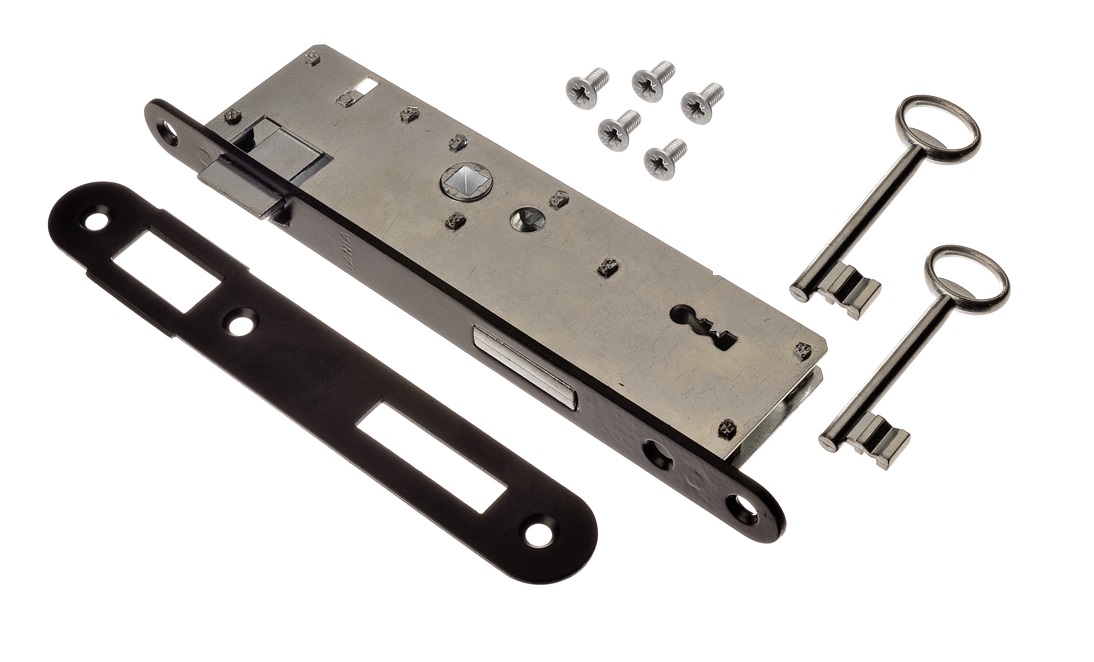 Einsteckschloss 72 / 34 Türschloss Links oder Rechts für Schlüssel